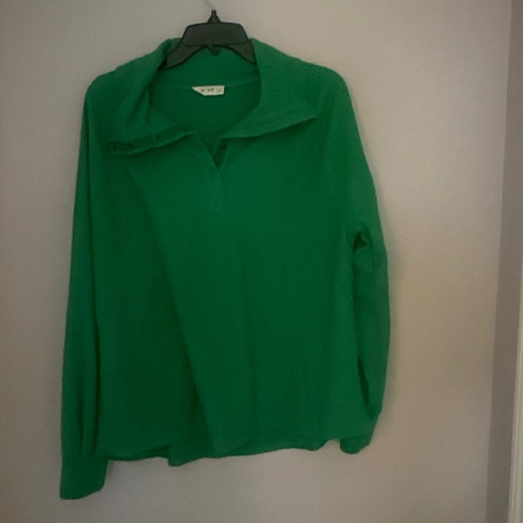 Women's Green Tunic Top - Picture 1 of 2